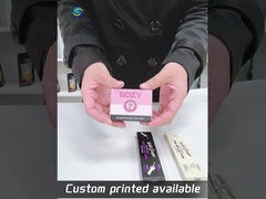 Punte di rotolamento di carta rosa per smaltire sigarette filtro di carta prearrotolata 7 mm 8 mm